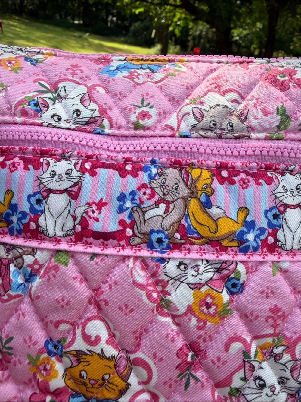 Vera Bradley Disney Aristocats Original Zip Hipster Crossbody NWT - Picture 4 of 14